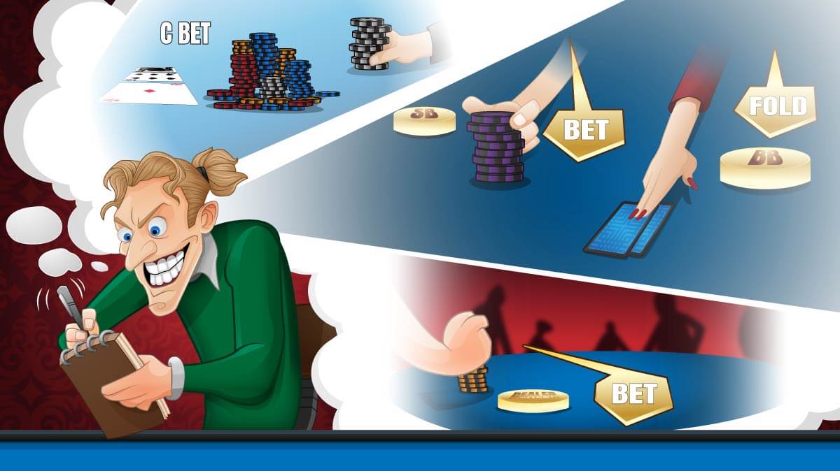 Écrit de joueur de poker
